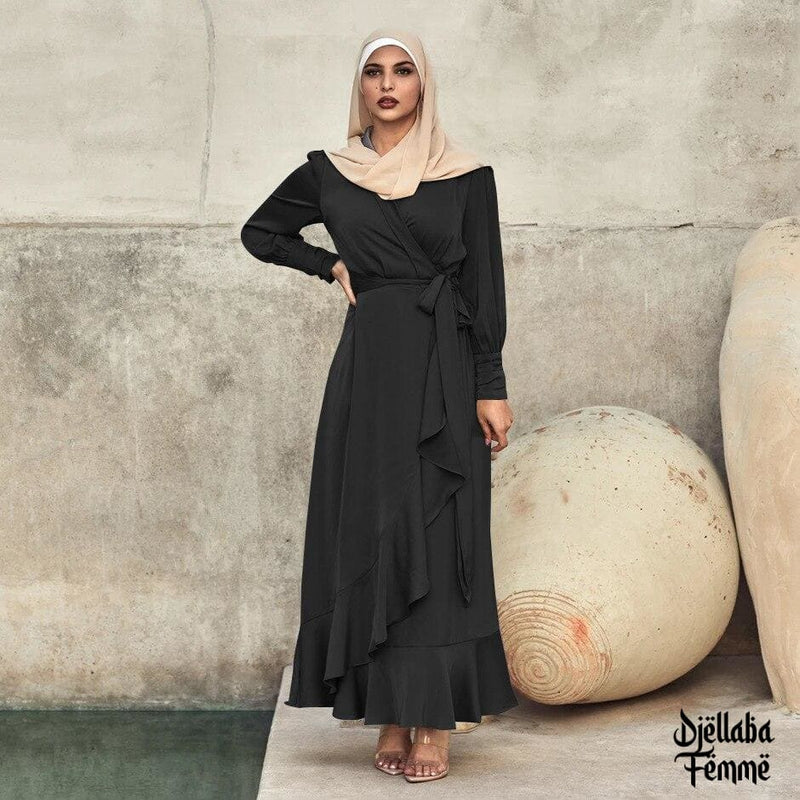Abaya femme Dubaï noir