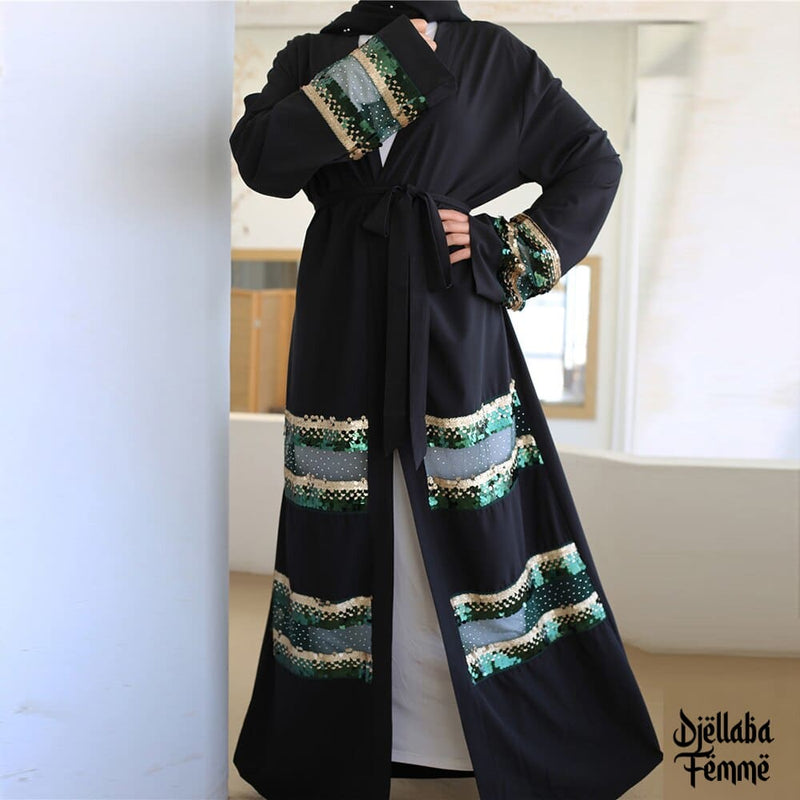 Abaya kimono femme