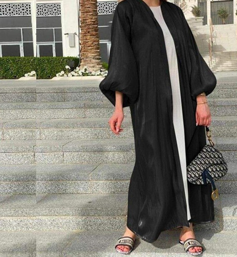 Abaya noir femme