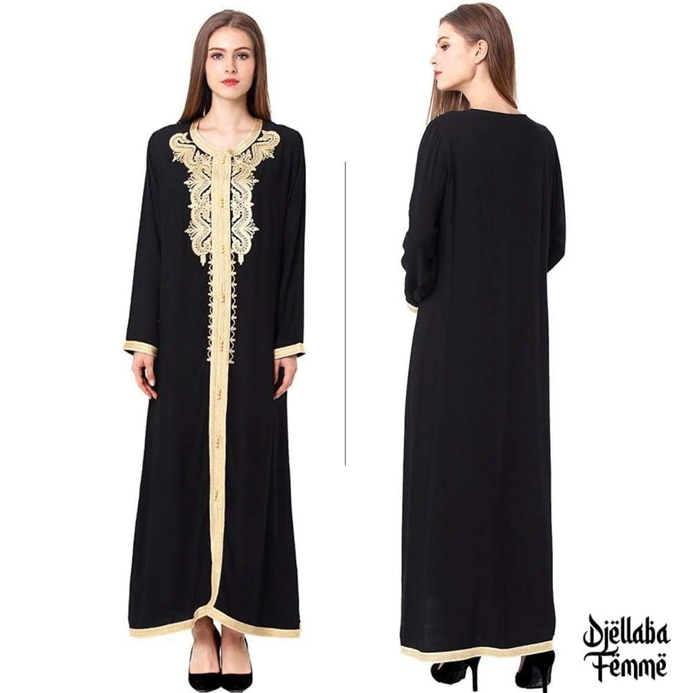 Djellaba femme manche longue sale