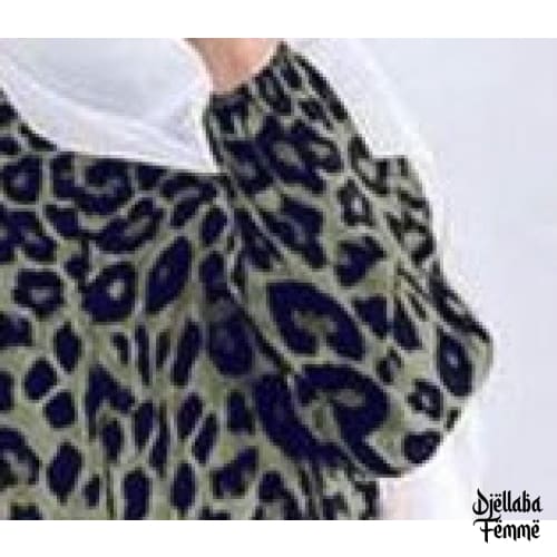 Jabador femme léopard kaki