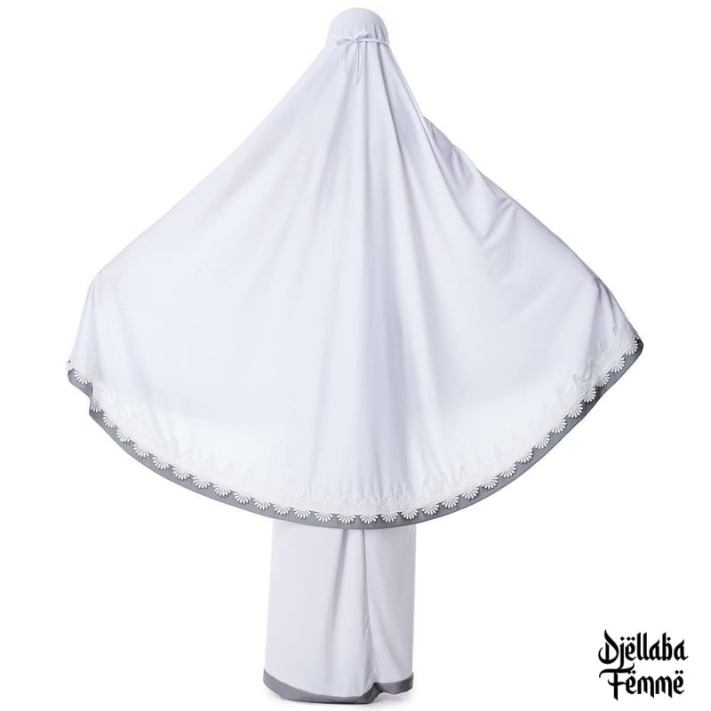 Robe marocaine djellaba blanche