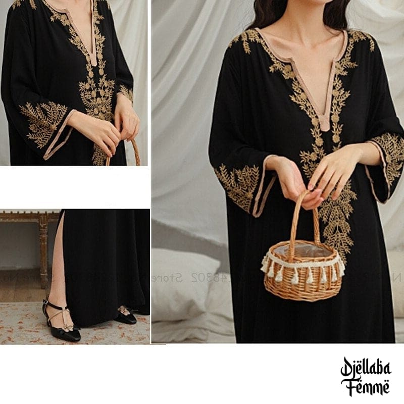 Tenue abaya noire